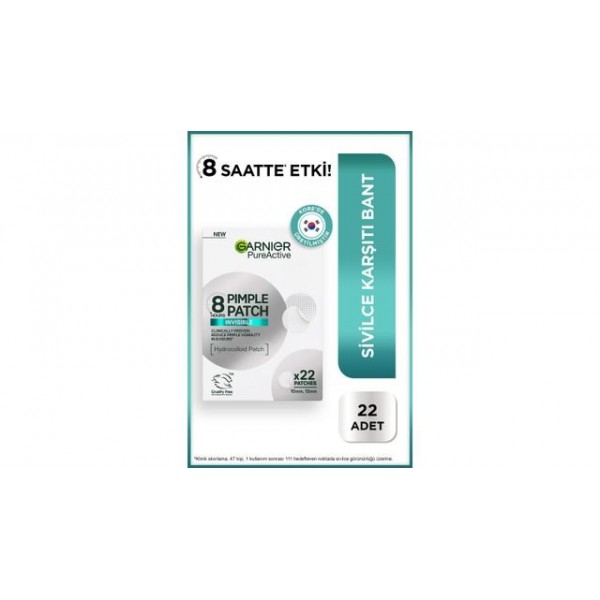 Garnier Pimple Patch Sivilce Bandı 22'li - Hidrokolloid Bant Garnier Pimple Patch Sivilce Bandı 22'li - Hidrokolloid Bant