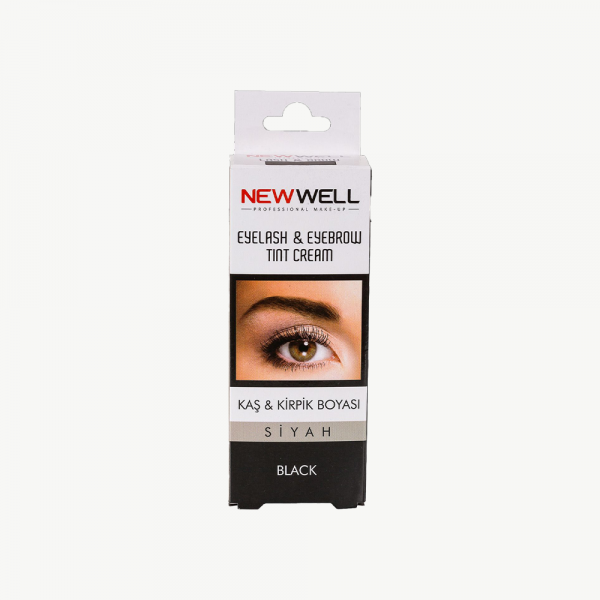 New Well Kaş Kirpik Boyası Black