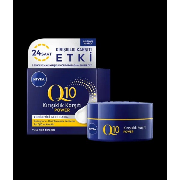NIVEA Q10 POWER KIRIŞIK KARŞITI GECE KREMİ