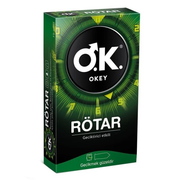 OKEY Rötar 10'Lu Prezervatif 