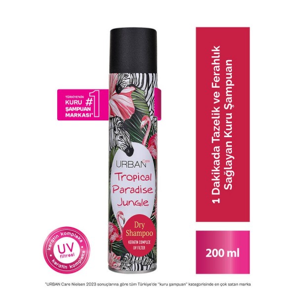 Urban Care Tropical Paradise Jungle Kuru Şampuan 200 ml 